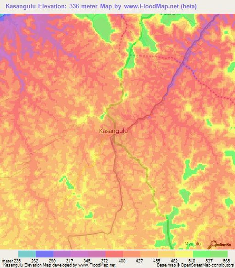 Kinshasa City, Kinshasa World, Elevation , Kasangulu, Congo (Kinshasa)