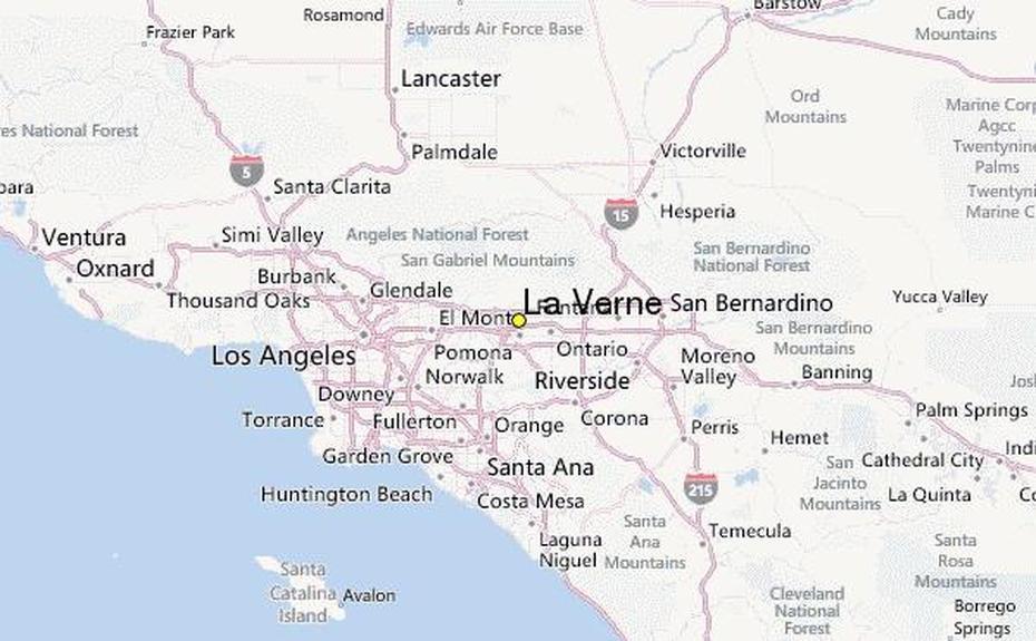 La Verne California, Jules Verne Carte, Verne, La Verne, United States