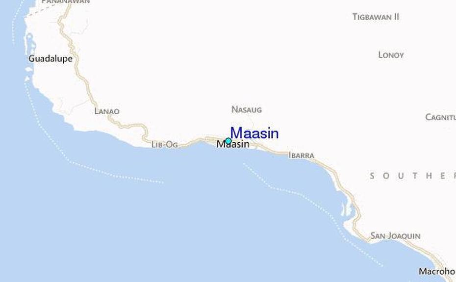 Maasin Tide Station Location Guide, Maasin, Philippines, Zamboanga Philippines, Maasin Cathedral