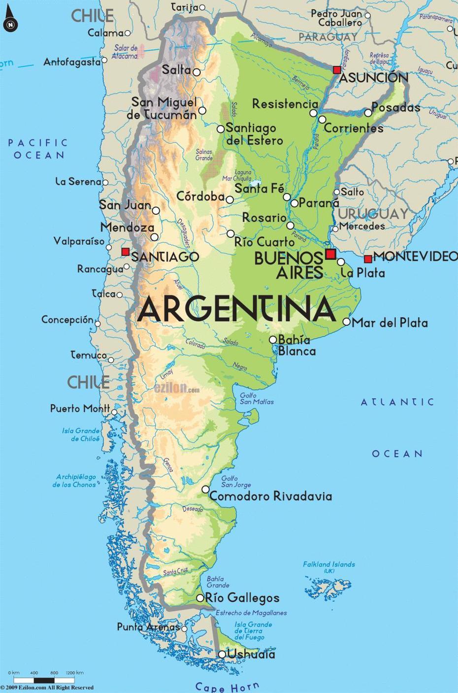 Map Of Argentina – Snowbrains, Frías, Argentina, Argentina World, Salta