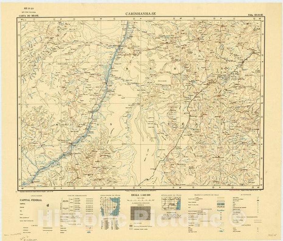 Map : Carinhanha – Se, Brazil 1954, Carta Do Brasil , Antique Vintage …, Carinhanha, Brazil, Brazil  Printable, Simple Brazil