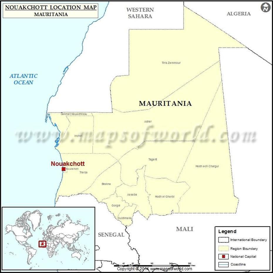 Mauritania Capital, Mauritania Climate, Location, Nouakchott, Mauritania