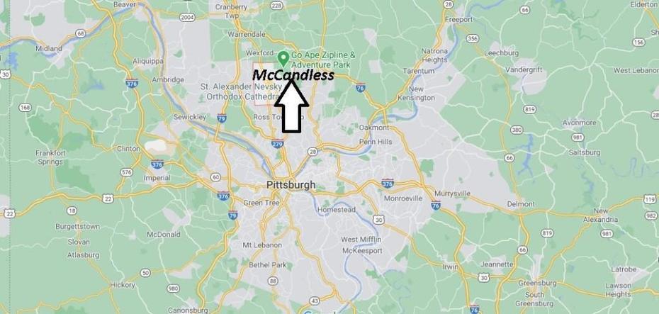 Where Is Mccandless Pennsylvania? What County Is Mccandless Pa In …, Mccandless, United States, Mccandless Pa, Chris Mccandless Travel