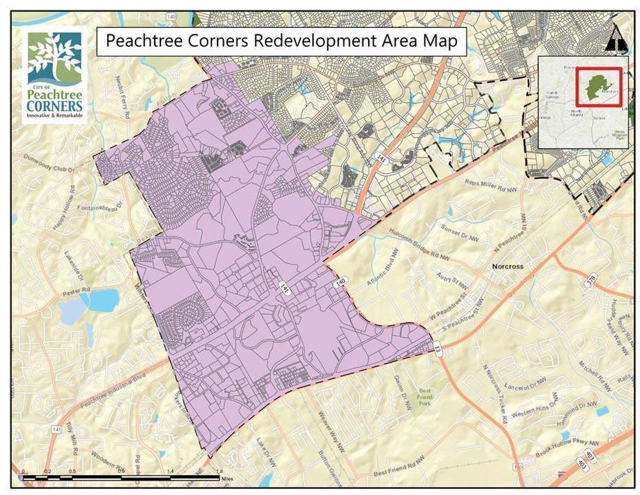 Peachtree Corners Georgia, Peachtree Corners Town Center, Peachtree, Peachtree Corners, United States