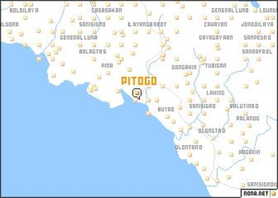 Pitogo (Philippines) Map – Nona, Pitogo, Philippines, Zamboanga Del Sur Philippines, Consolacion Cebu