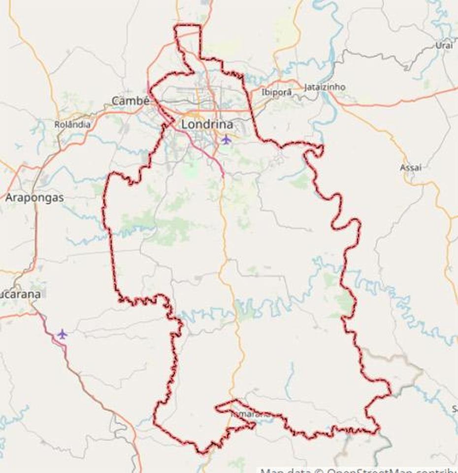 Portal Da Prefeitura De Londrina – Mapa Da Cidade, Londrina, Brazil, Brazil Country, Belo Horizonte