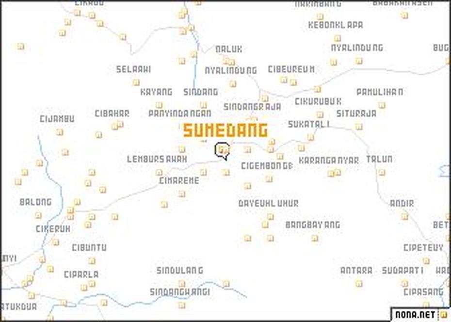 Sumedang (Indonesia) Map – Nona, Sumedang, Indonesia, Sumedang, Indonesia