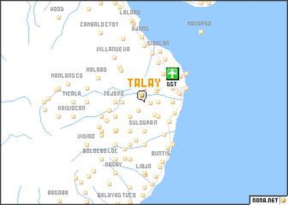 Talay (Philippines) Map – Nona, Talayan, Philippines, Datu  Piang, Philippines Muslims