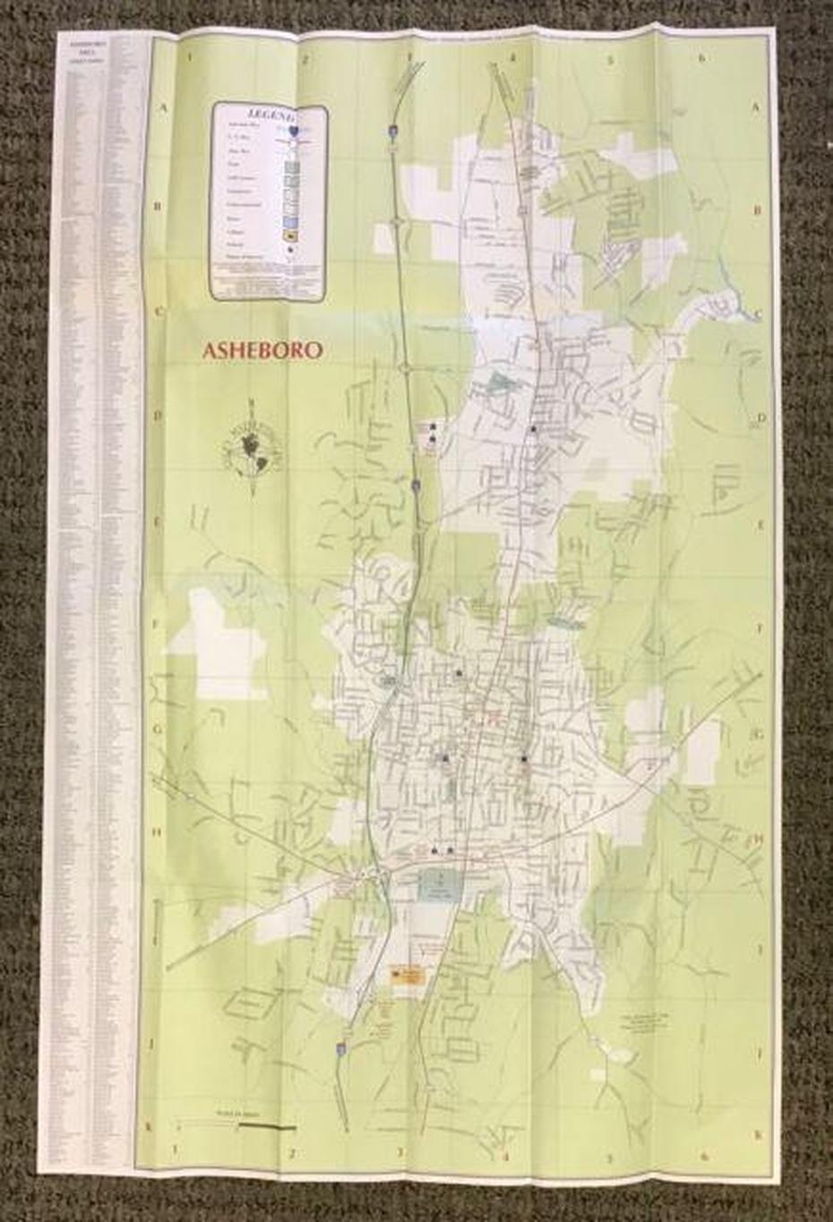 Universal Map Travel Explore – Asheboro North Carolina Street Map (New …, Asheboro, United States, Boiling Springs  Pa, Street  Of Asheboro Nc