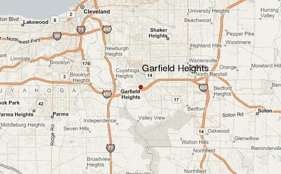 Us Topographic  United States, Building Height, Garfield Heights, Garfield Heights, United States