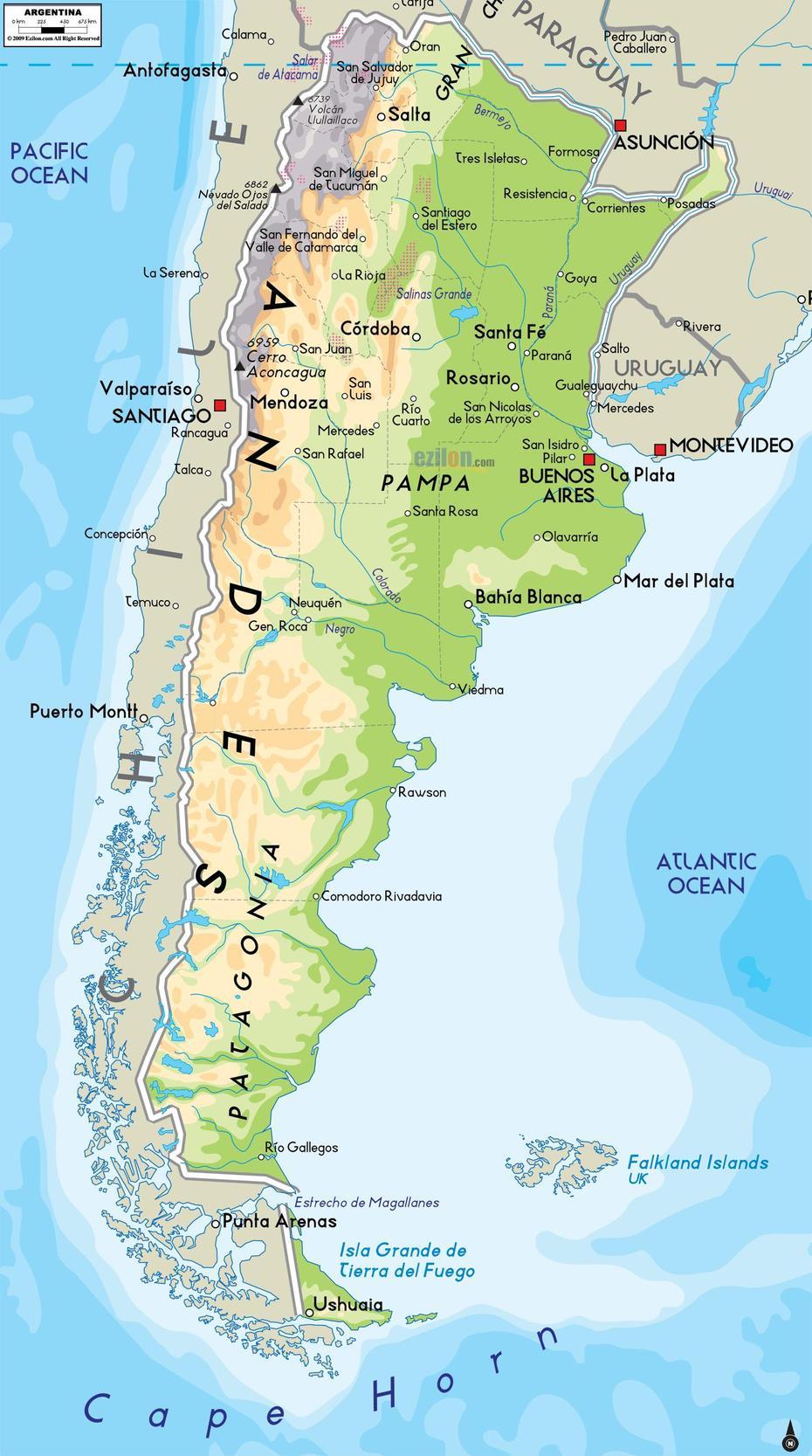 World  Of Argentina, Argentina  Of Country, Ezilon , Caucete, Argentina