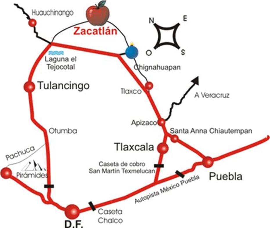 Cascadas De  Tuliman, Ciudad De  Puebla, Poblanos, Zacatlán, Mexico