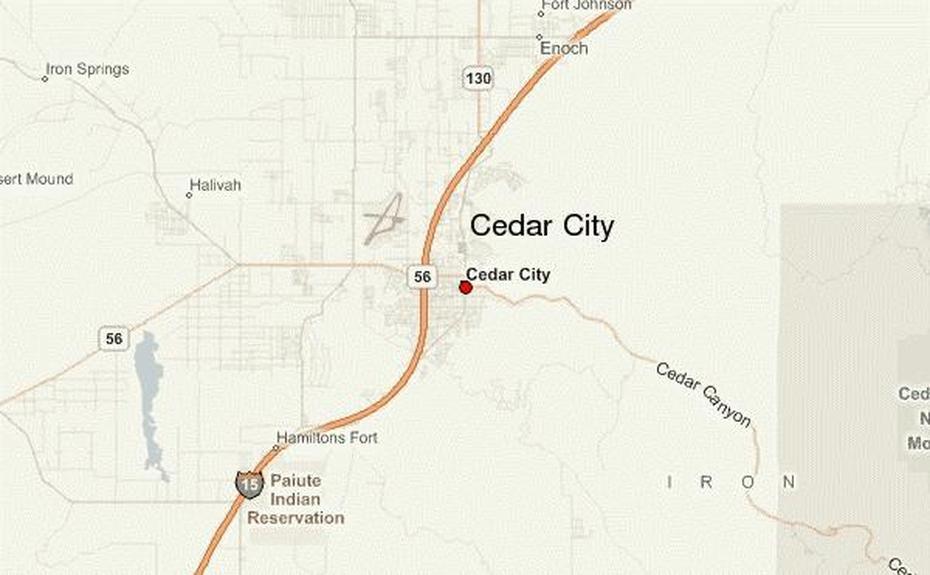 Cedar City Location Guide, Cedar City, United States, United States  Major Cities, Major United States Road