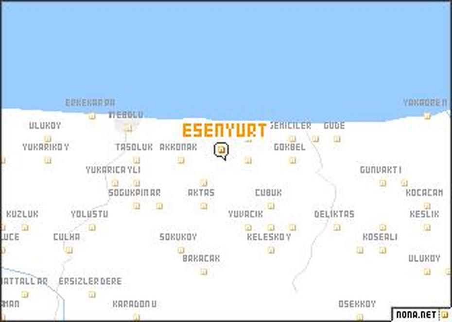 Esenyurt (Turkey) Map – Nona, Esenyurt, Turkey, Sisli  Istanbul, Istanbul  City