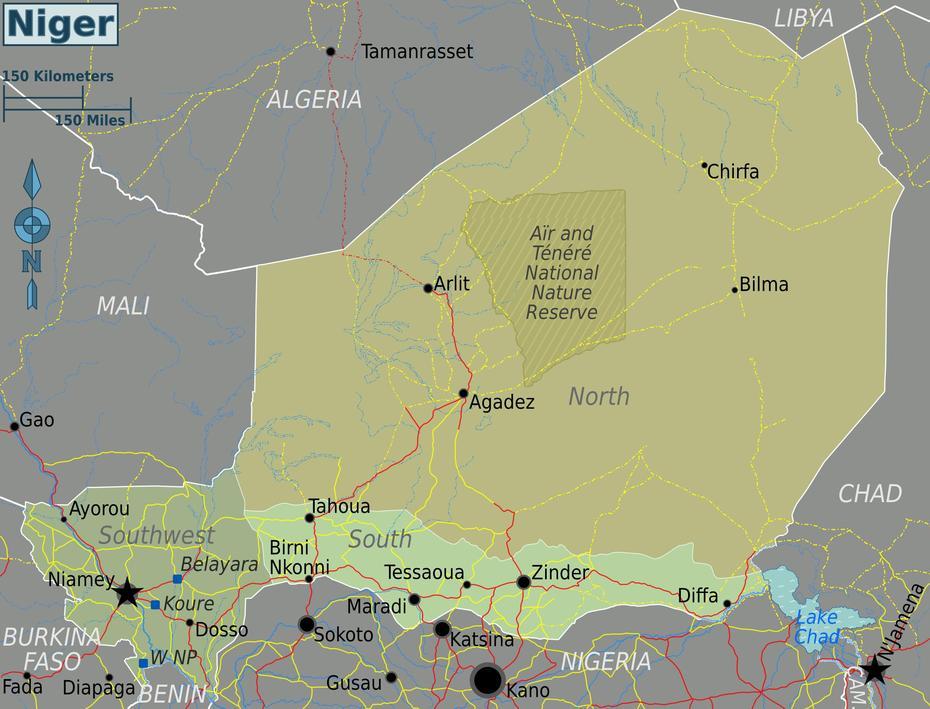 File:Niger Regions Map.Png – Wikimedia Commons, Ayorou, Niger, Niger Flag, Niger Country