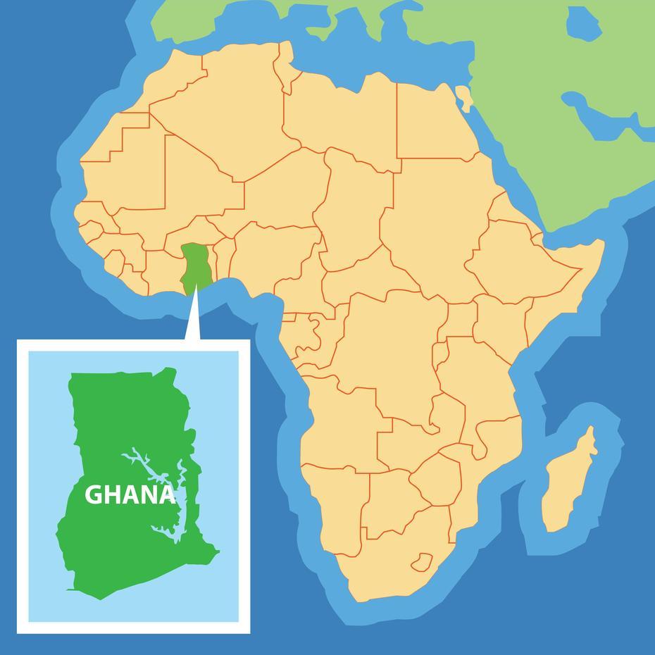 Ghana Map 164836 Vector Art At Vecteezy, Gyapekurom, Ghana, Ghana Flag, Old Ghana