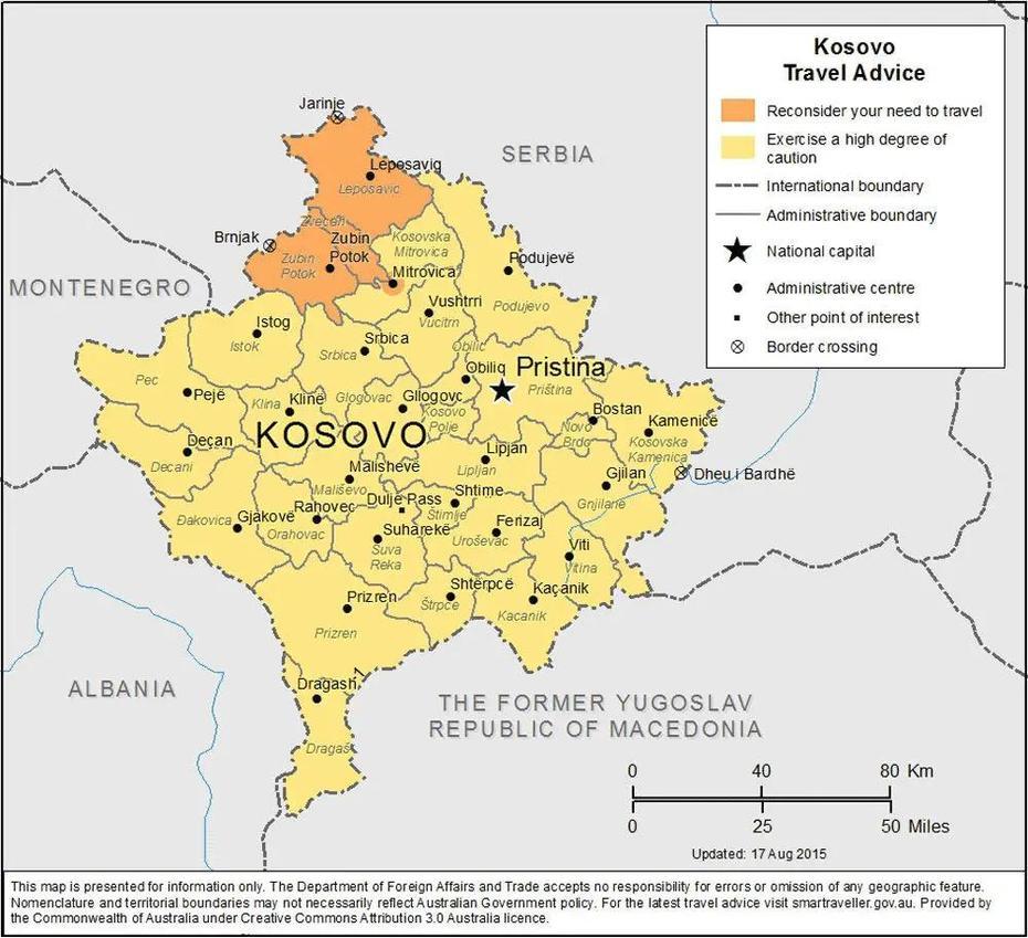 Kosovo  Outline, Kosovo Cities, , Kamenicë, Kosovo