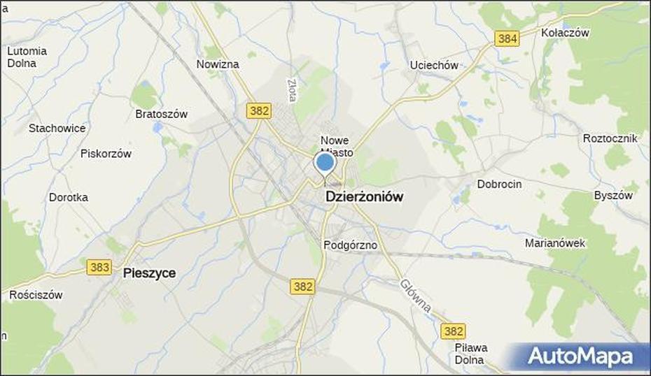 Mapa Dzierzoniow, Dzierzoniow Na Mapie Targeo, Dzierżoniów, Poland, Gorlice Poland, Wroclaw