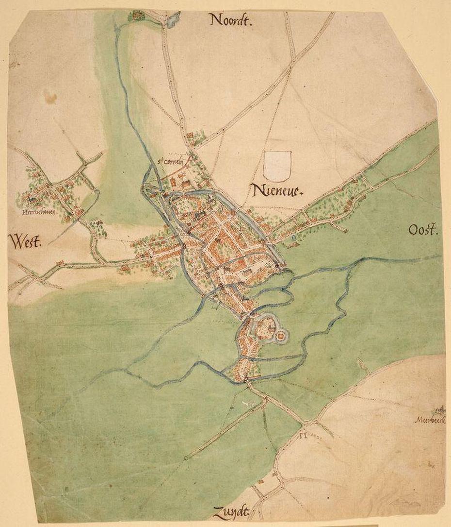 Ninove Anno … | Ninove, Old Maps, Vintage World Maps, Ninove, Belgium, Abdij, Gemeente Ninove