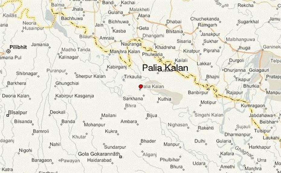 Palia Kalan India, Palia Kalan  Kheri, Location Guide, Paliā Kalān, India