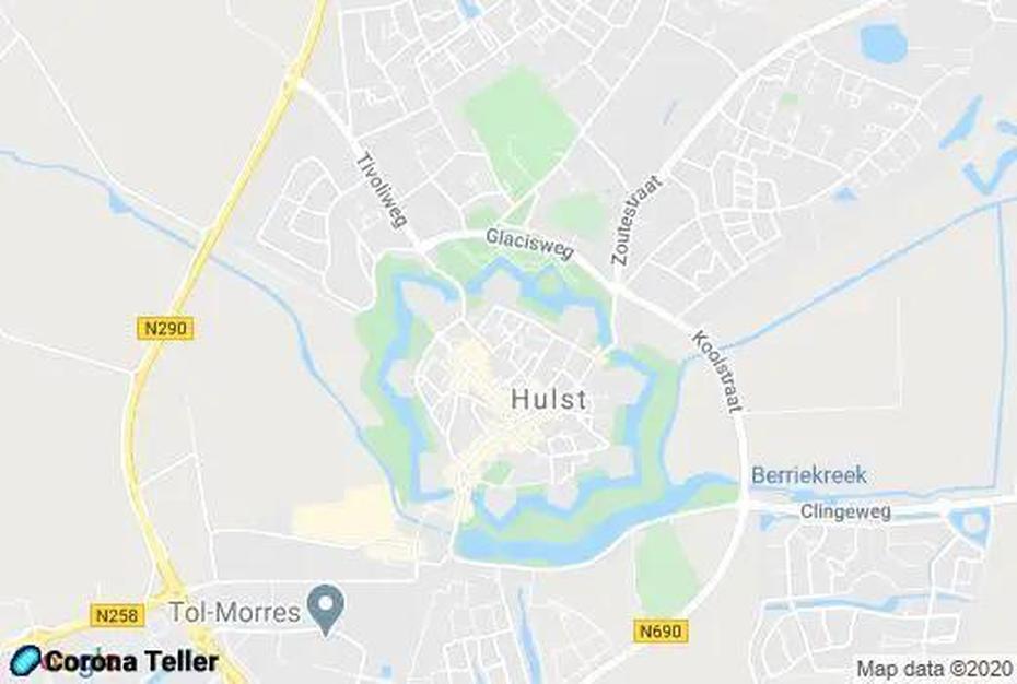 Plattegrond Hulst #1 Kaart, Map En Live Nieuws, Hulst, Netherlands, Netherlands City, Beautiful Netherlands