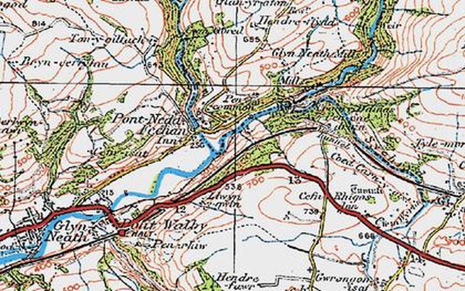 Pontneddfechan Photos, Maps, Books, Memories – Francis Frith, Pontneddfechan, United Kingdom, World Political  United Kingdom, United Kingdom  With Cities