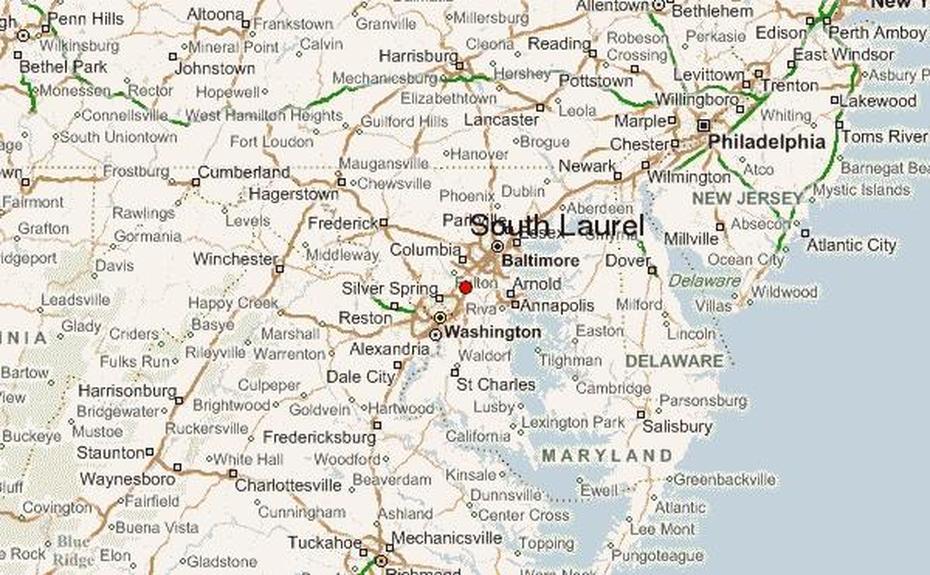 Prevision Del Tiempo Para South Laurel, South Laurel, United States, Of South Usa States, South East Coast  United States