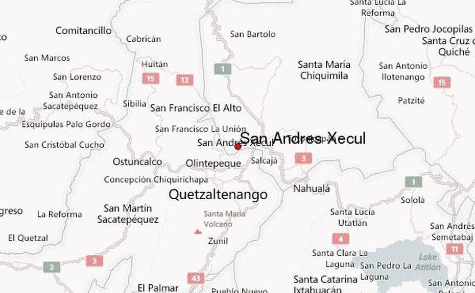 San Andres Xecul Location Guide, San Andrés Xecul, Guatemala, Iglesia De San Andres, San Andres Santo