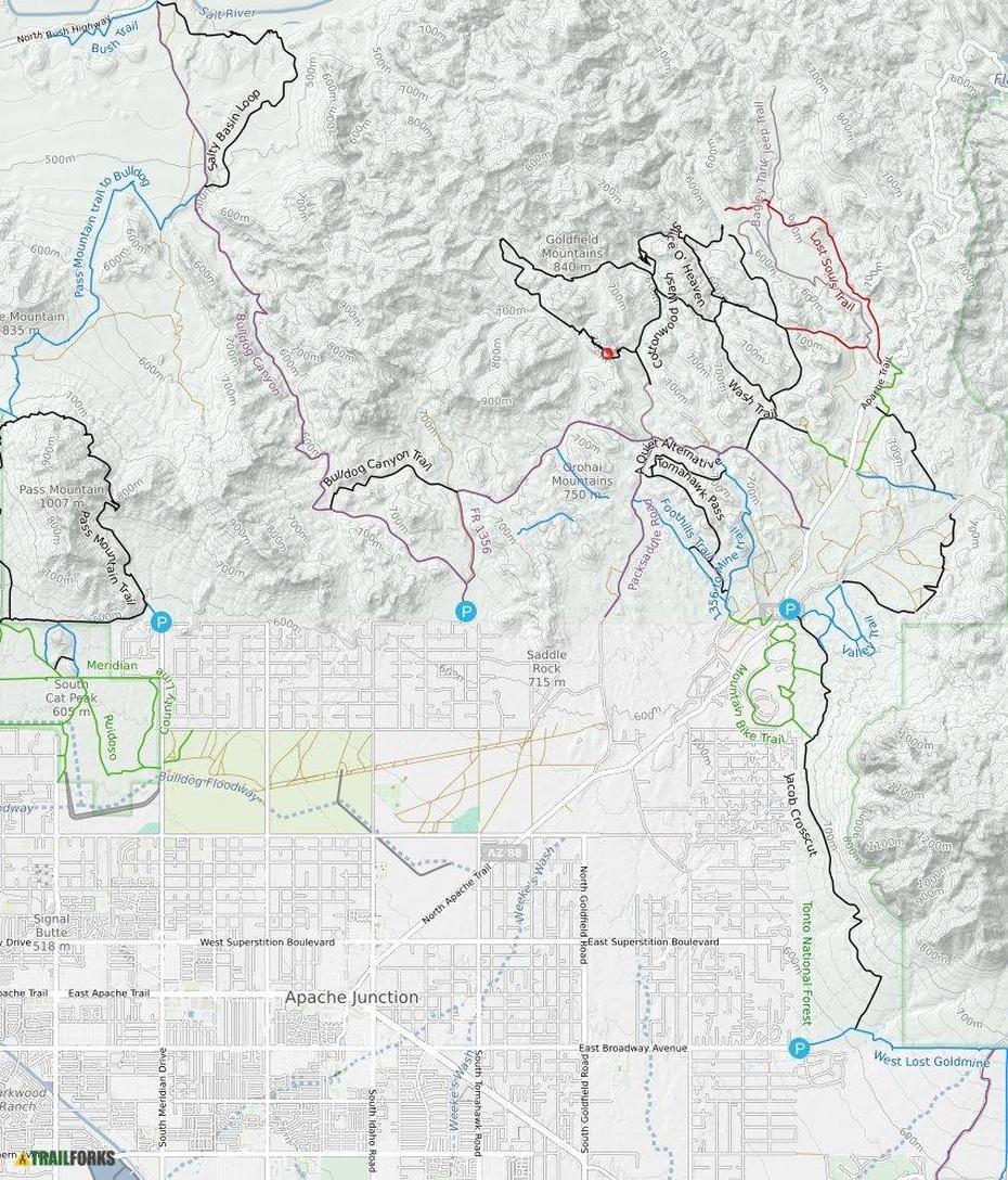 Apache Junction Campgrounds, Apache Junction Crime, Trailforks, Apache Junction, United States