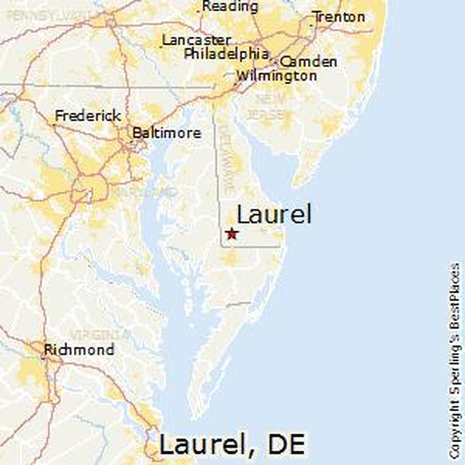 Best Places To Live In Laurel, Delaware, Laurel, United States, United States  For Kids, Detailed  United States