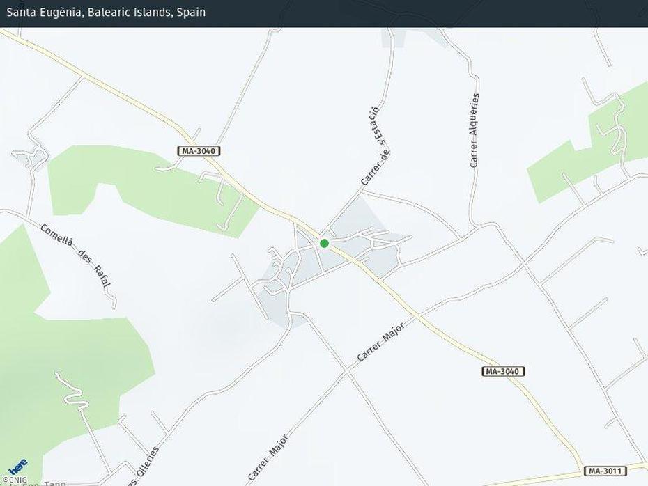 Callejero De Santa Eugenia | Plano Y Mapa. Trafico En Directo, Santa Eugenia, Spain, Ribeira  Galicia, Santa Eugenia Birgin