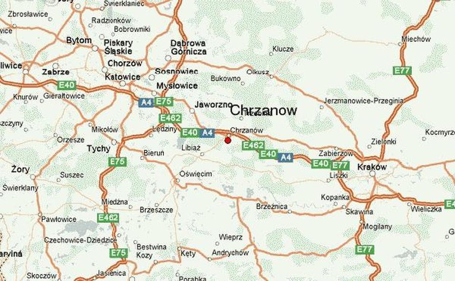 Duchy Of Poland Flag, A  Chrzanow, Location Guide, Chrzanów, Poland