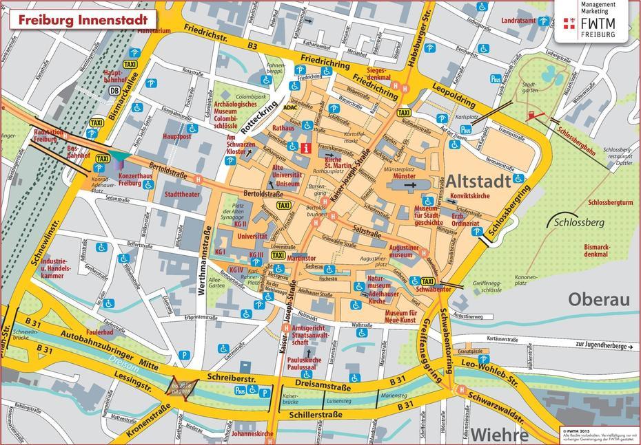 Freiburg City Center Map, Freiberg, Germany, Crailsheim Germany, Hindenburg Kaserne Ansbach Germany