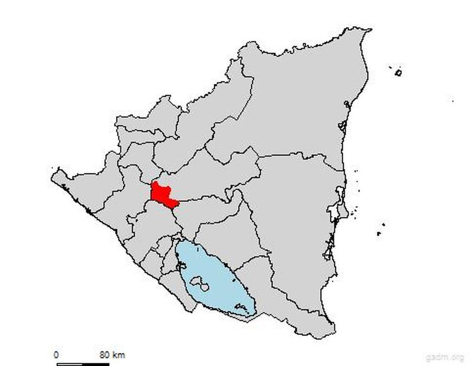 Gadm, Ciudad Darío, Nicaragua, San Isidro Nicaragua, Rio Blanco Nicaragua
