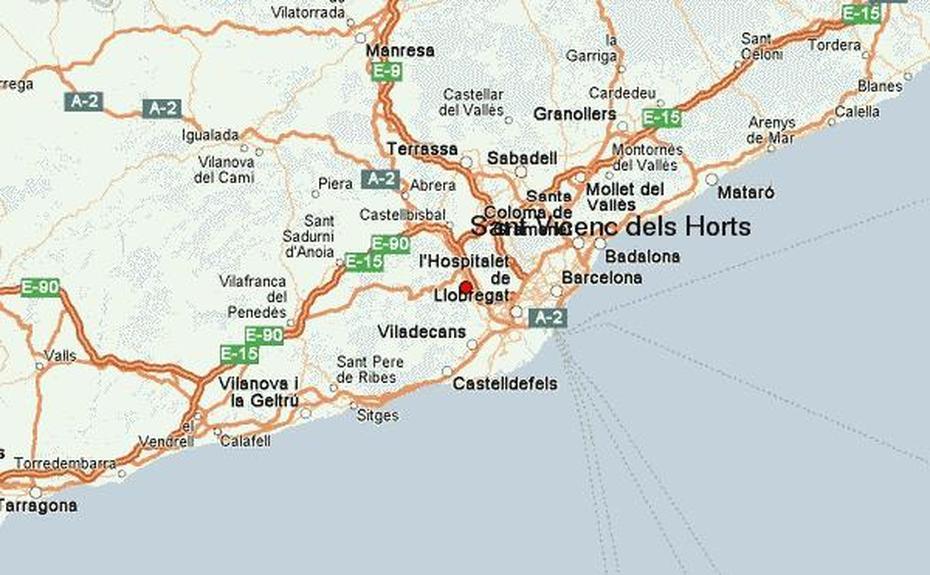 Guia Urbano De Sant Vicenc Dels Horts, San Vicente Dels Horts, Spain, San Vicente Dels Horts, Spain