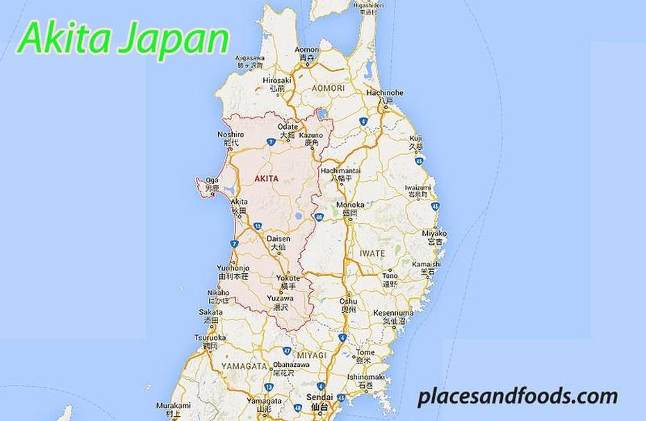 Of Japan With Cities, Japan  In Chinese, Preview, Akitakata, Japan