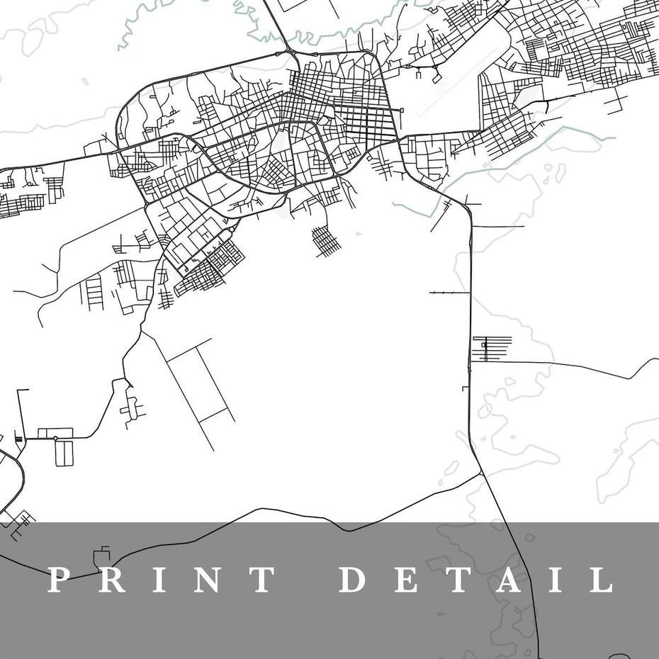 Maturin Map Maturin Venezuela City Map Home Town Map | Etsy, Maturín, Venezuela, Carnavales En Venezuela, Maturin Venezuela