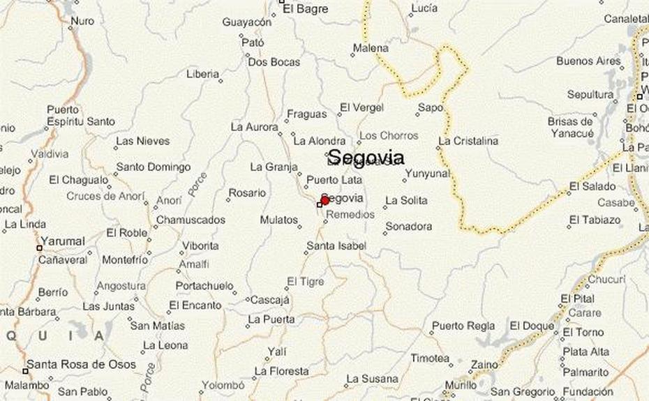 Nueva Segovia, Segovia Tourist, Location Guide, Segovia, Colombia