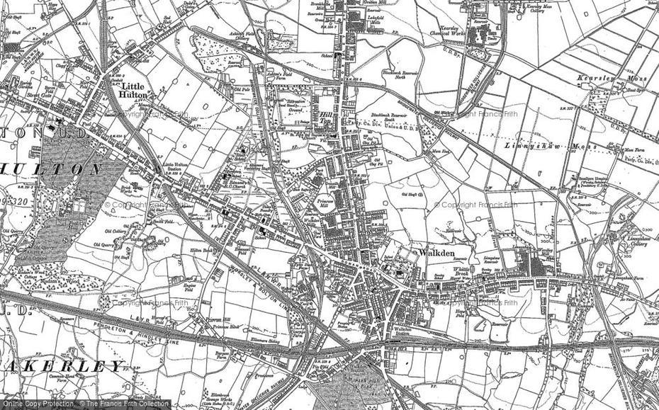 Old Maps Of Walkden, Greater Manchester – Francis Frith, Walkden, United Kingdom, United Kingdom Country, Road  Of United Kingdom