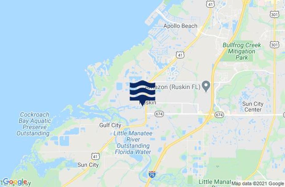 Where Is Ruskin Fl, Where Is Ruskin Florida Located, Tide, Ruskin, United States