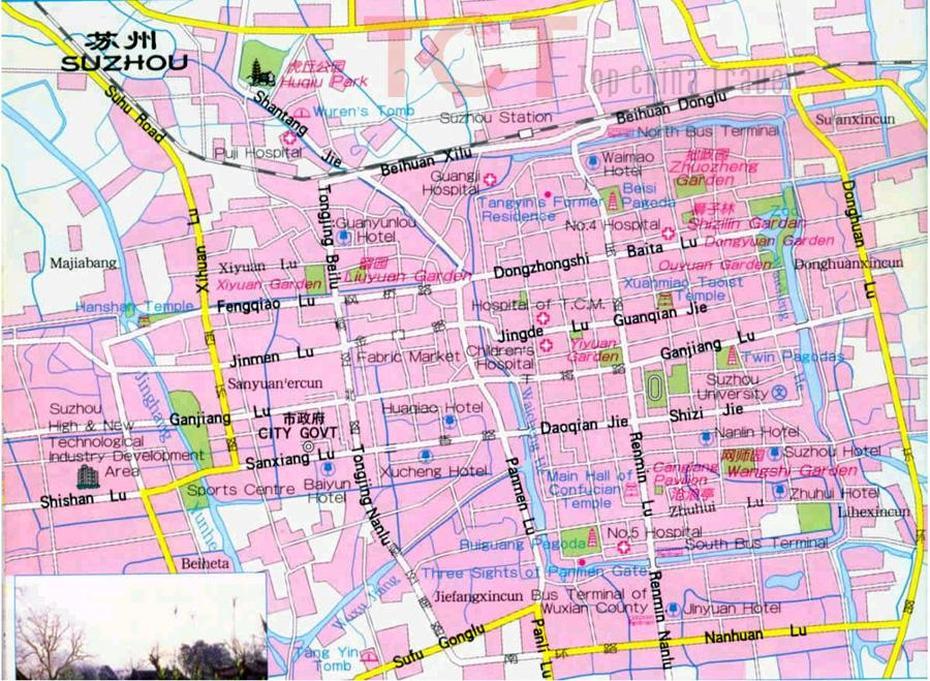 Suzhou Maps, Map Of Suzhou China, Suzhou Tourist Maps,Suzhou City Map, Suzhou, China, Chongqing China, Suzhou Museum