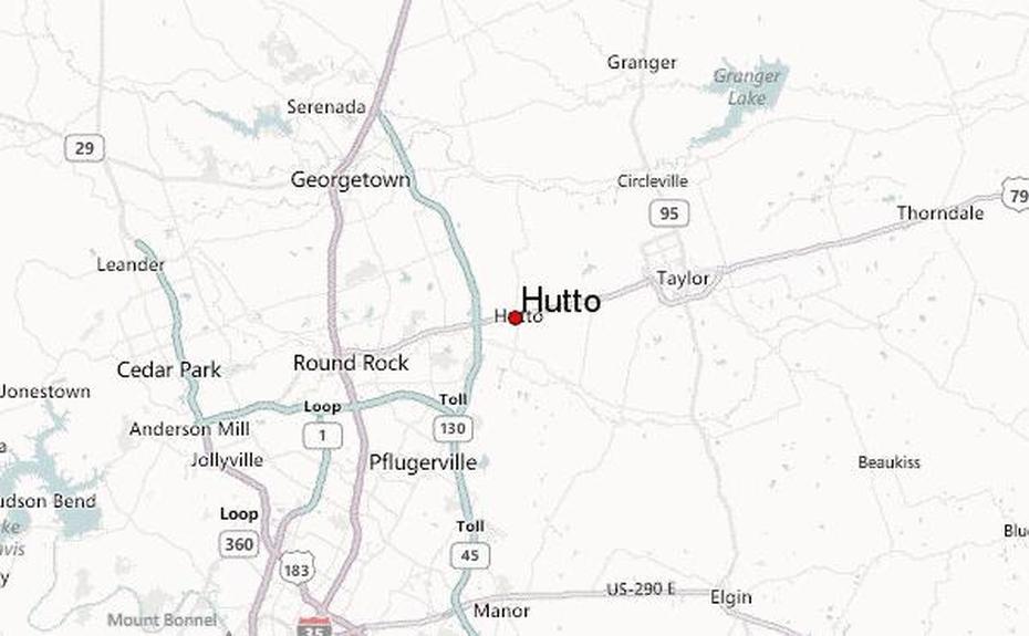 City Of Hutto, Joe Hutto, Guia Urbano, Hutto, United States