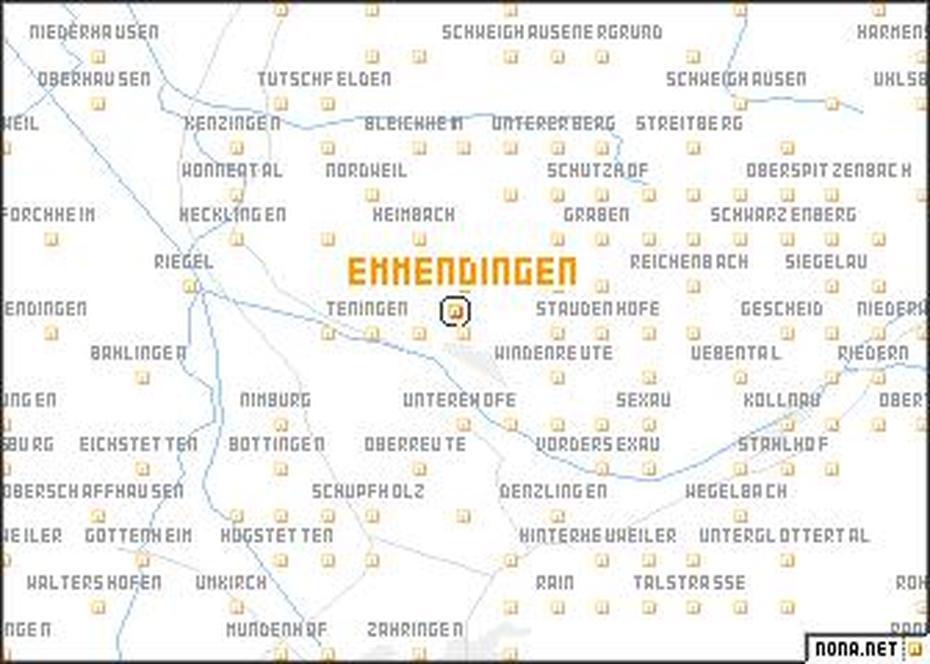 Emmendingen (Germany) Map – Nona, Emmendingen, Germany, Emmendingen Bahnhof, Beauty Of Germany