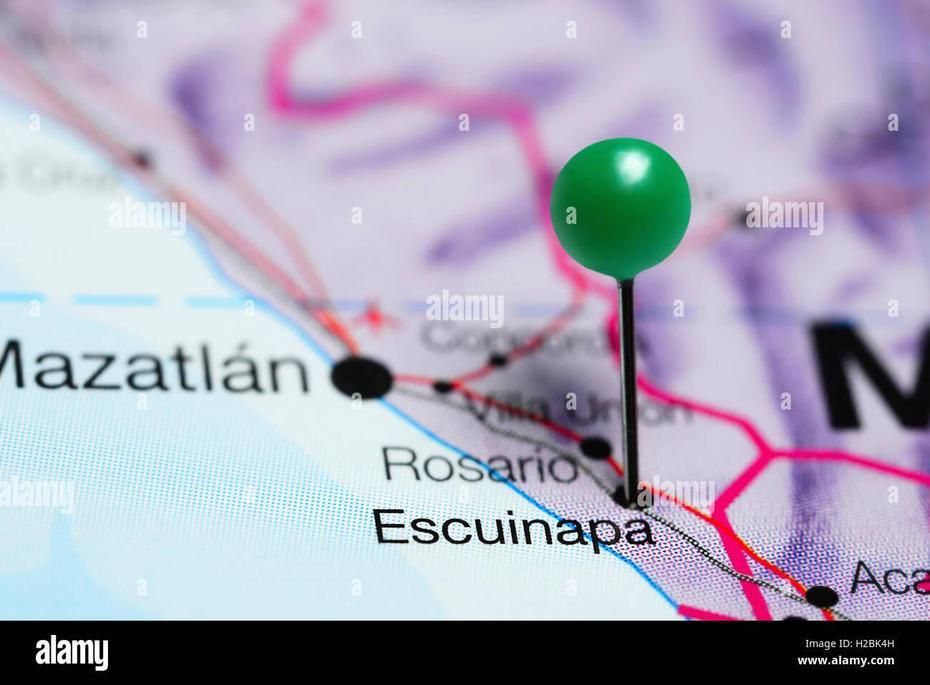 Escuinapa Pinned On A Map Of Mexico Stock Photo – Alamy, Escuinapa, Mexico, El Tepeyac  Restaurant, Texcoco Mexico