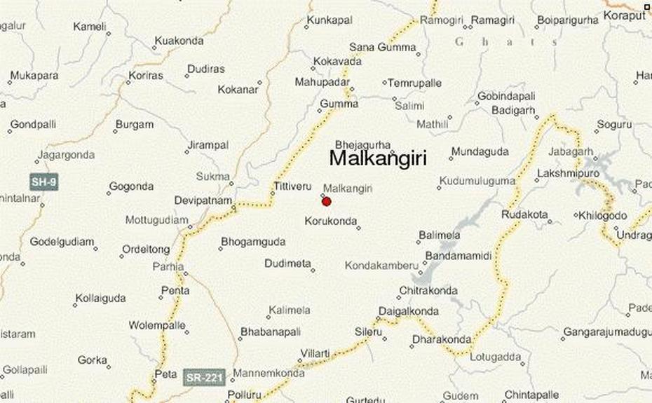 Guia Urbano De Malkangiri, India, Malakanagiri, India, Karnataka, Mayurbhanj