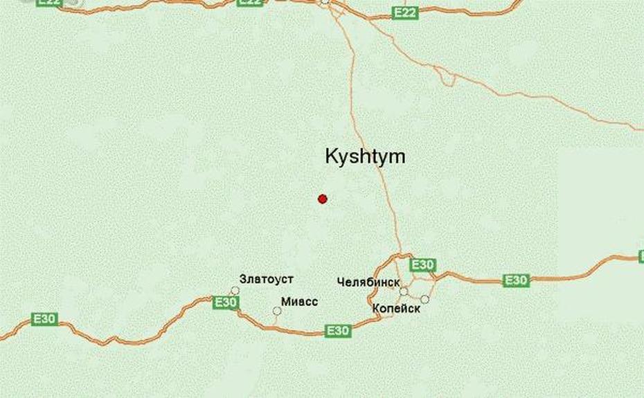 Kyshtym Location Guide, Kyshtym, Russia, Kyshtym Nuclear Disaster, Mayak