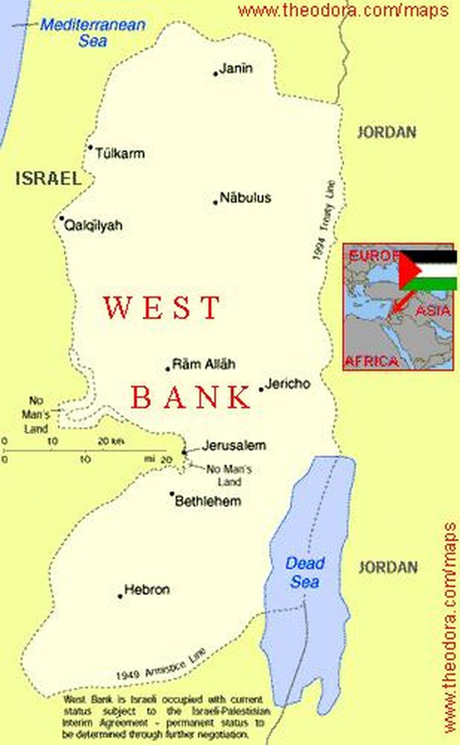 Maps Of West Bank – West Bank Flags, Maps, Economy, Geography, Climate …, Janīn, West Bank, Gambar  Janin, Janin  Ullmann