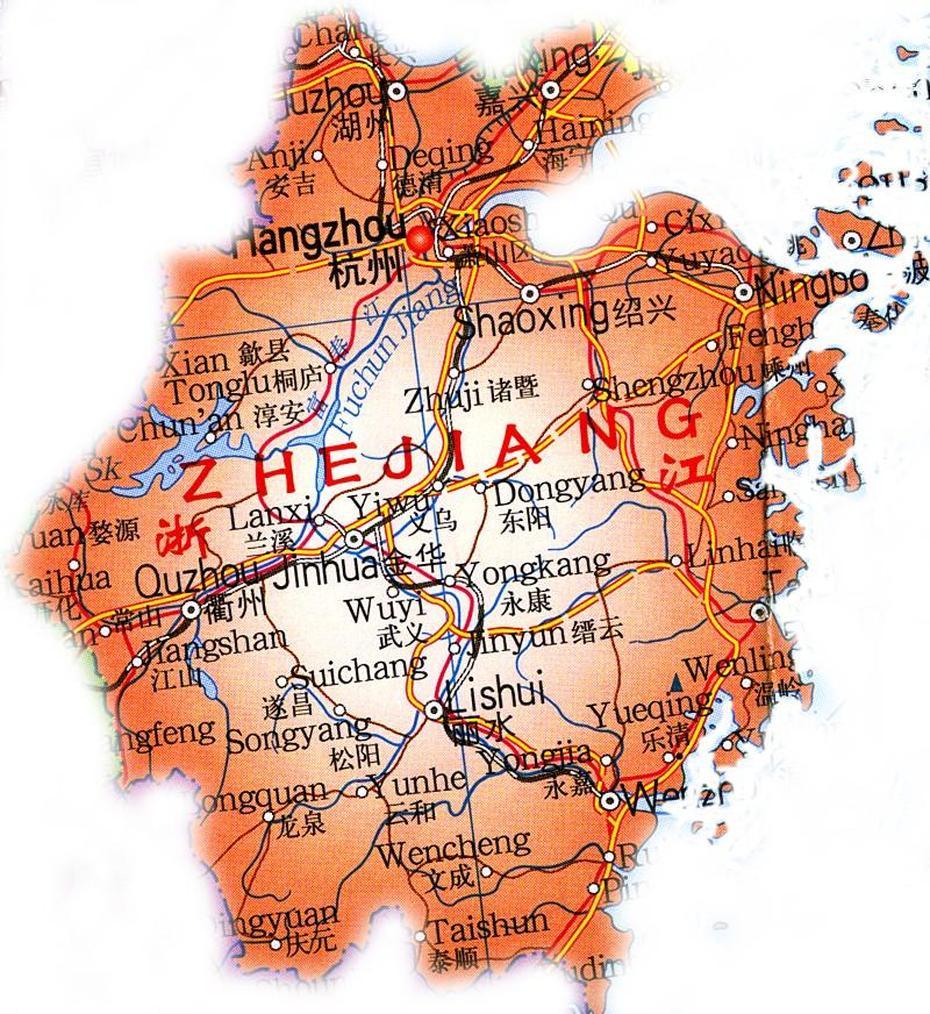 Zhejiang China Map, Zhentang, China, Shijiazhuang  City, Shenyang City