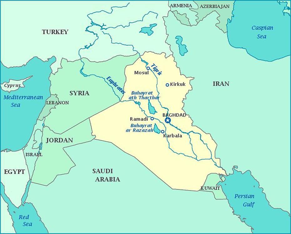 Baghdad Map – Toursmaps, Al ‘Amārah, Iraq, Amara District Iraq, Karbala Iraq