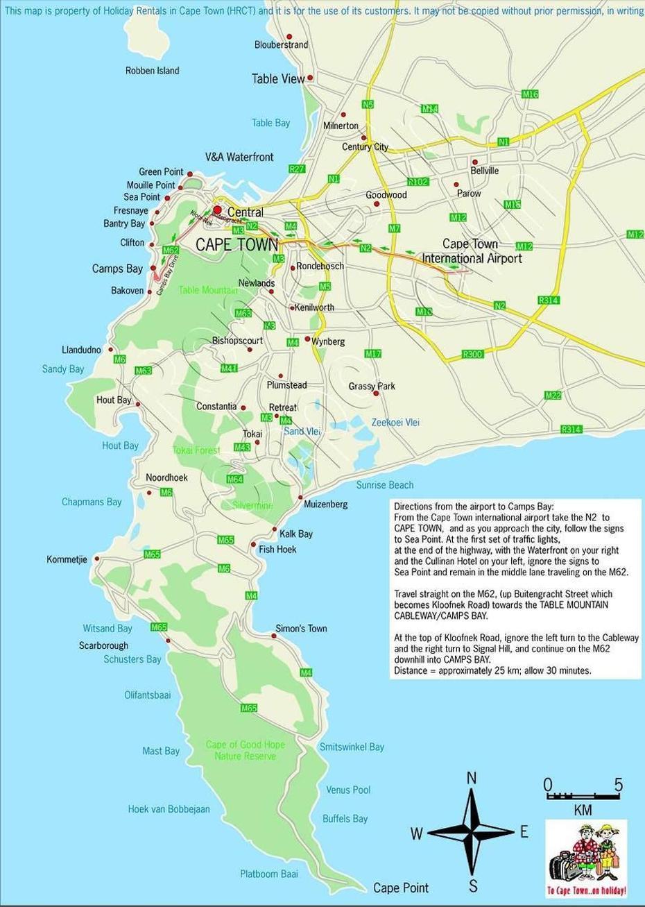 Cape Town Map – South Africa, Cape Town, South Africa, Cape Point, Cape Town Crime